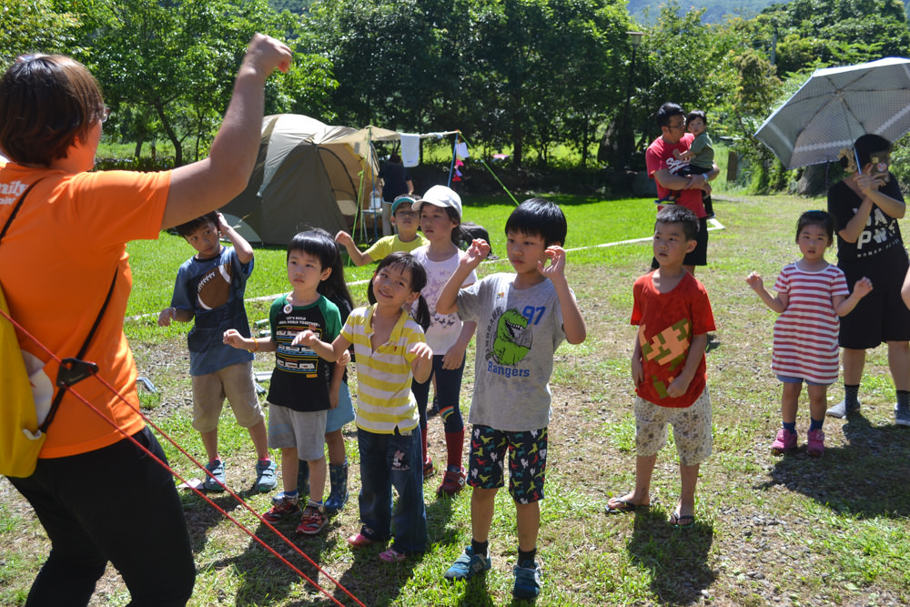 [初露]新竹尖石一部落那羅休閒園區 環境美、浴室乾淨 小松鼠團隊專業的露營活動指導 給孩子一個完美的幼稚園畢旅