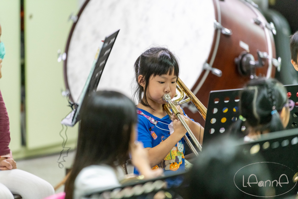 [小孩學音樂]疫情趨緩 錢錢終於開始學習她喜歡的樂器-長號