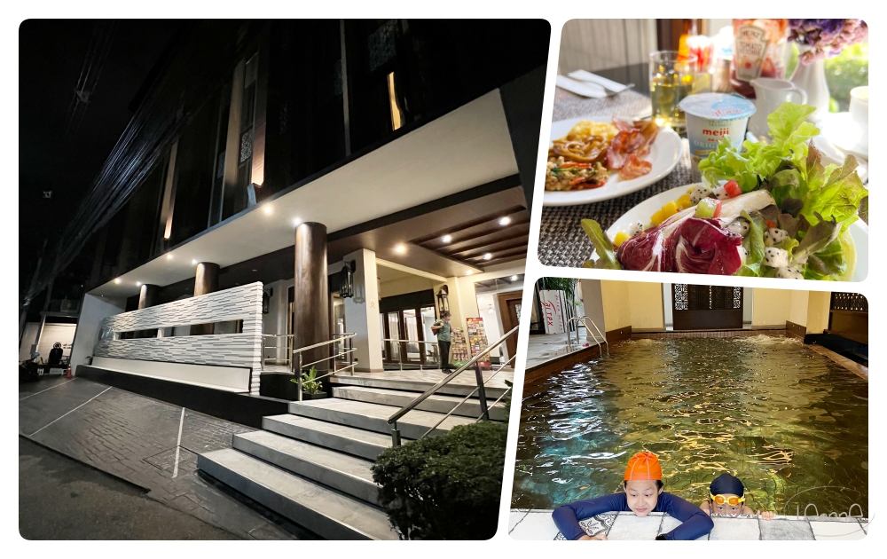 [清邁室內泳池飯店]De Chai The Colonial Hotel & Spa飯店房間寬敞、早餐富變化&美味、適合親子