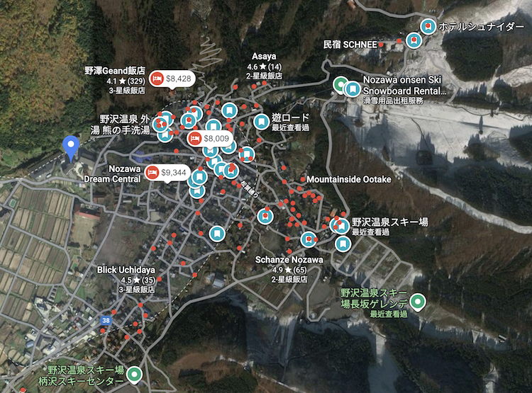 野澤住宿怎麼找？推薦給家庭的住宿清單