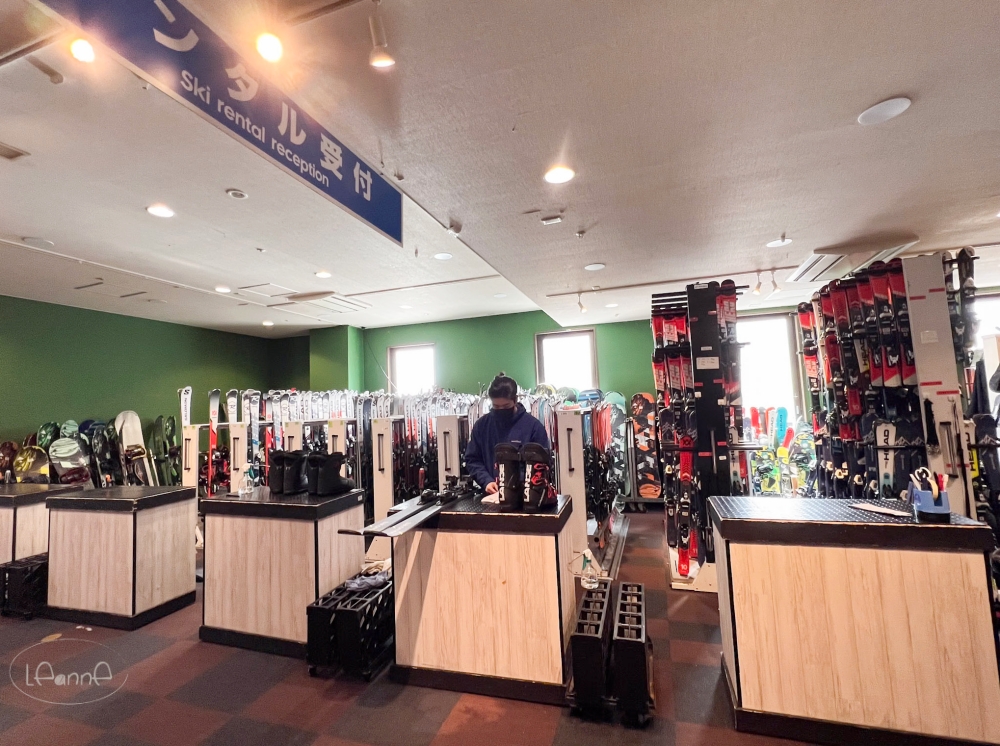 斑尾東急飯店雪具租借處