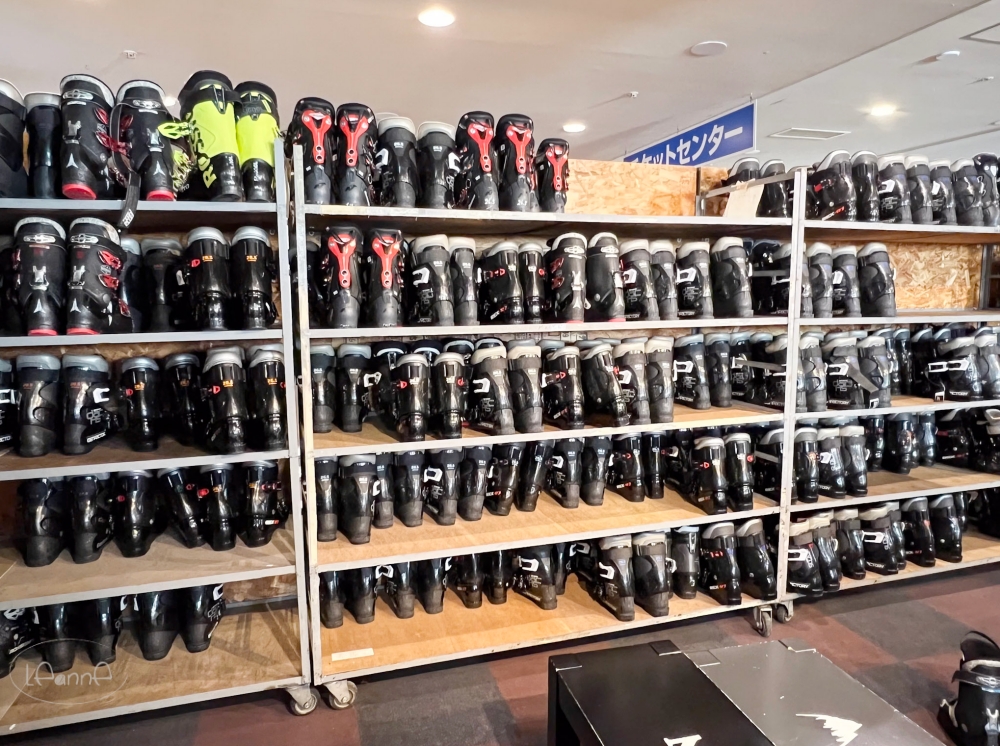 斑尾東急飯店雪具租借處