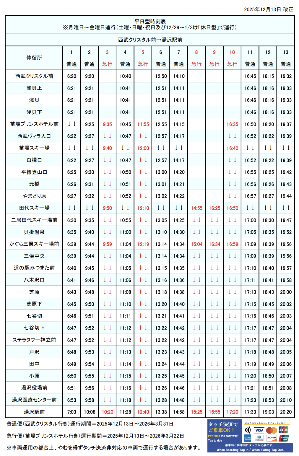 苗場交通|越後湯澤到苗場王子飯店的接駁車訂不到怎麼辦?(附2026年雪季越後湯澤到苗場巴士時刻表) 苗場交通|越後湯澤到苗場王子飯店的接駁車訂不到怎麼辦?(附2026年雪季越後湯澤到苗場巴士時刻表)